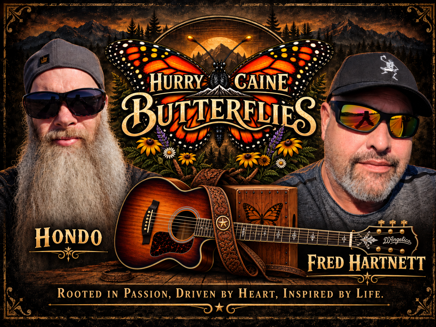 Hurry Caine Butterflies