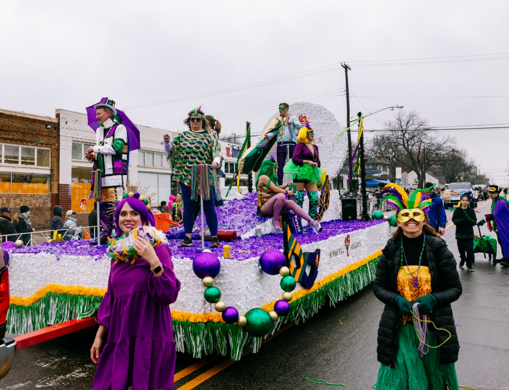 Oak Cliff Mardi Gras Parade & Dash for the Beads