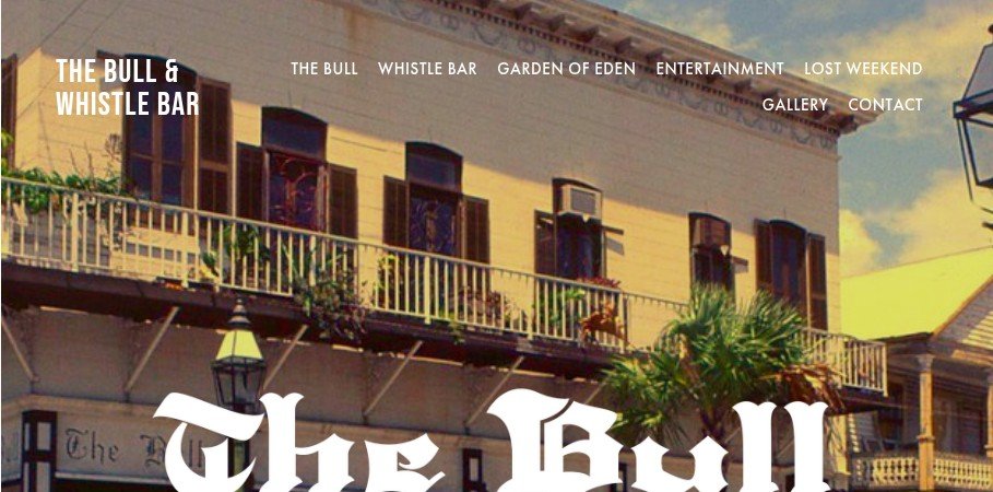 The Bull & Whistle Bar
