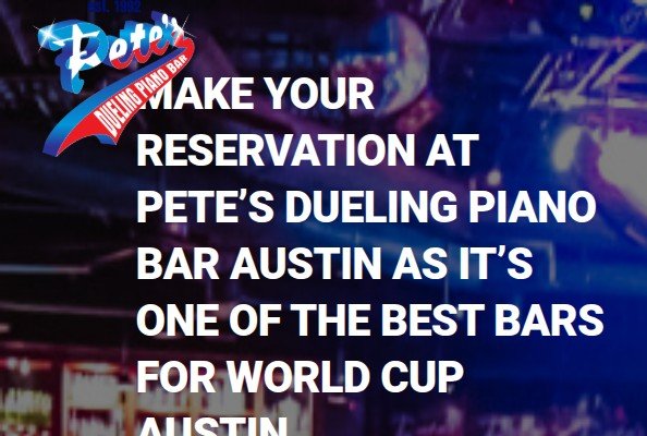 Pete's Dueling Piano Bar
